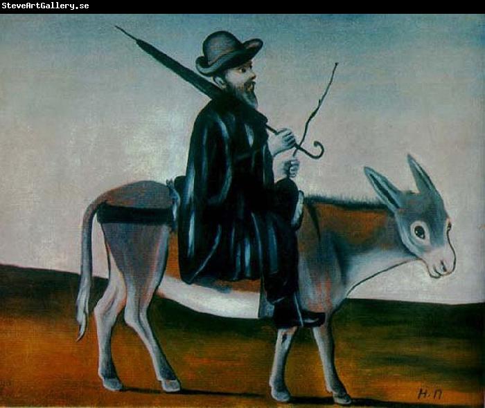 Niko Pirosmanashvili Healer on a Donkey